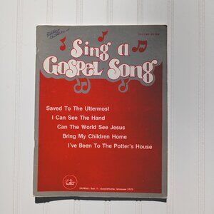 SING A GOSPEL SONG Songbook Vol 7 Daywind 1989 Southern Gospel Music 31 Songs